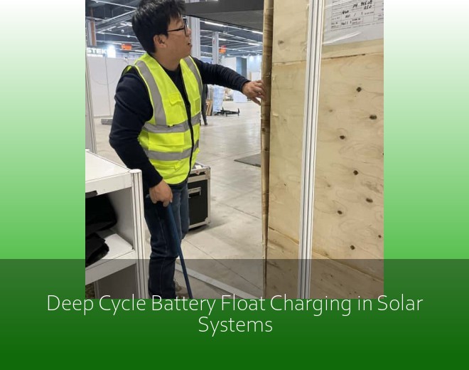 Deep Cycle Battery Float Charging in Solar Systems